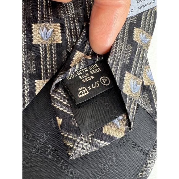 Versace Ermenegildo Zegna Brooks Brothers Silk Tie Lot Of 7 Italy USA Designer - Picture 12 of 16